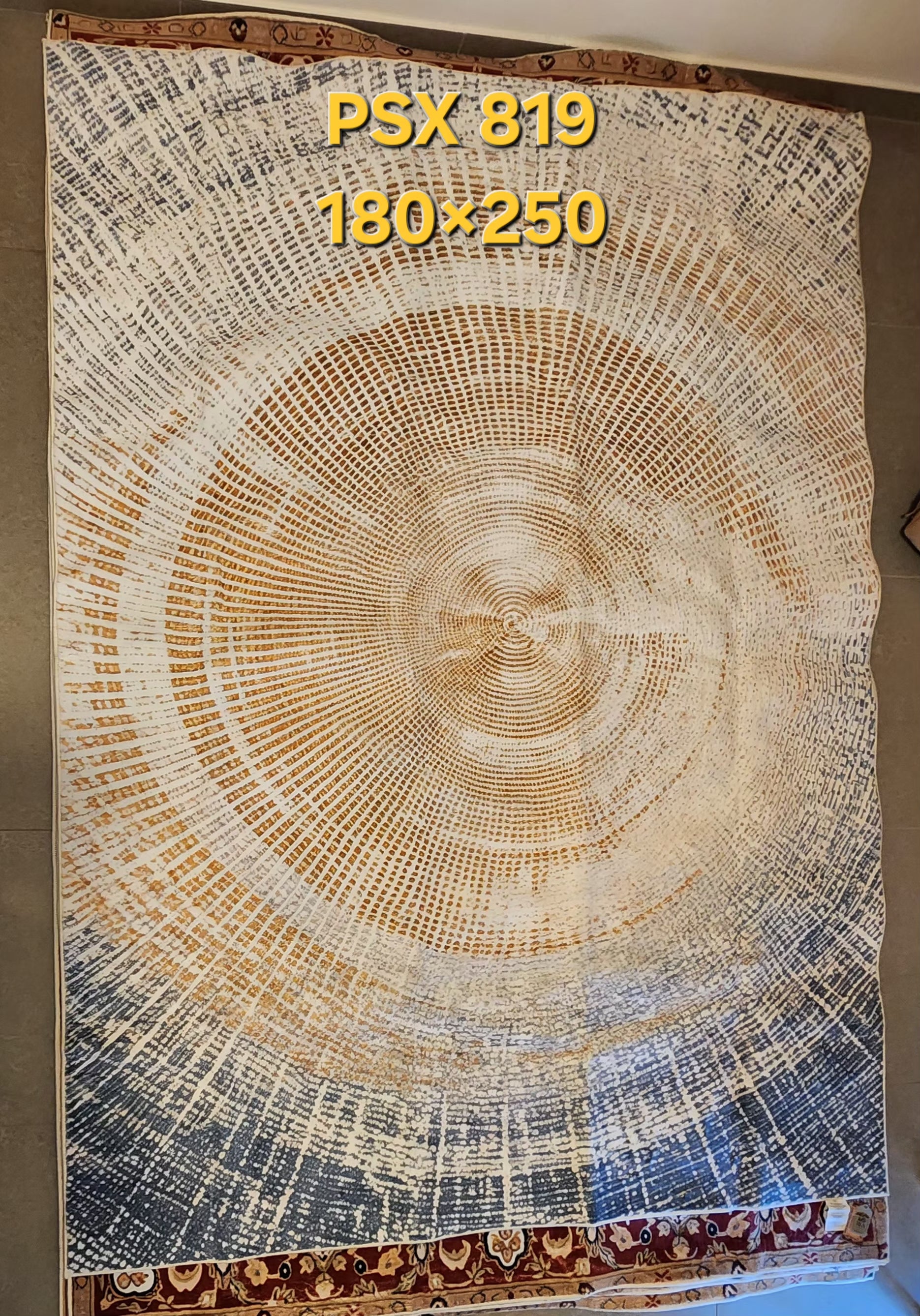 שטיח 100% פוליאסטר פרמיום בסגנון מודרני צעיר  PSX 819 180X250