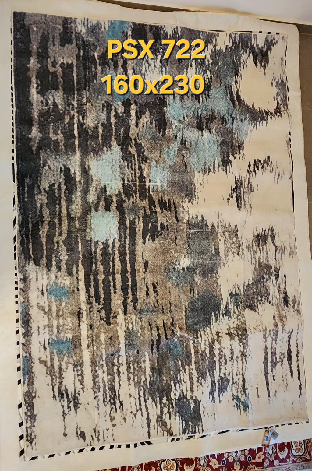 שטיח 100% פוליאסטר פרמיום בסגנון מודרני צעיר  PSX 722 160X230