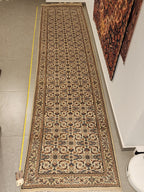 WR139 BIDJAR MAHI Cream | ראנר עבודת יד צמר בסגנון פרסי 83x333 ס"מ