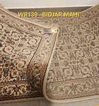 WR139 BIDJAR MAHI Cream | ראנר עבודת יד צמר בסגנון פרסי 83x333 ס"מ