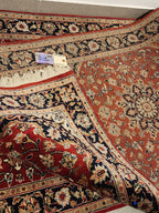 WR128 KASHAN Red | ראנר עבודת יד צמר בסגנון פרסי 80x295 ס"מ
