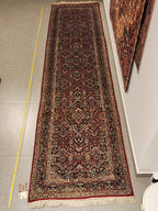 WR123 BIDJAR Red |   ראנר עבודת יד צמר בסגנון פרסי 79x314 ס"מ