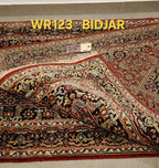 WR123 BIDJAR Red |   ראנר עבודת יד צמר בסגנון פרסי 79x314 ס"מ