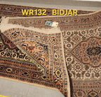 WR132 BIDJAR Cream | ראנר עבודת יד צמר בסגנון פרסי 81x286 ס"מ