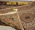 WR119 BIDJAR Beige |   ראנר עבודת יד צמר בסגנון פרסי 77x288 ס"מ