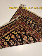 WA310 BIDJAR MAHI Black | שטיח תפילה צמר עבודת יד בסגנון בידג'אר פרסי  60x90 ס"מ