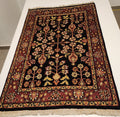 WA311 BIDJAR MAHI Black | שטיח תפילה צמר עבודת יד בסגנון בידג'אר פרסי  61x92 ס"מ