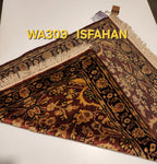 WA309 ISFAHAN Brown | שטיח תפילה צמר עבודת יד בסגנון איספהן פרסי  69x78 ס"מ