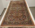 WB302 ISFAHAN Brown | שטיח צמר עבודת יד בסגנון איספהן פרסי  71x142 ס"מ