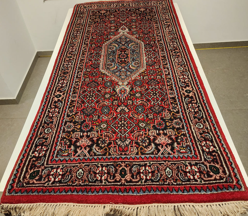 WB172 BIDJAR Red | שטיח צמר עבודת יד בסגנון בידג'אר פרסי  73x150 ס"מ