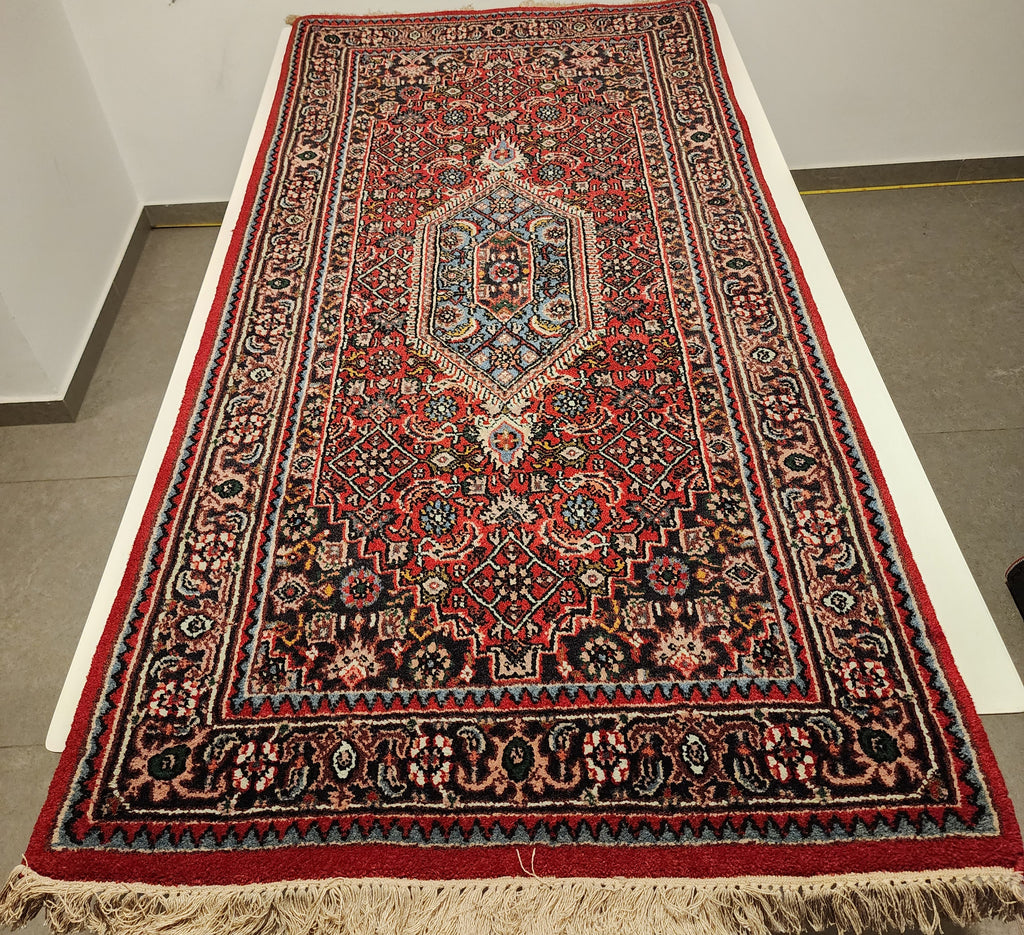 WB172 BIDJAR Red | שטיח צמר עבודת יד בסגנון בידג'אר פרסי  73x150 ס"מ