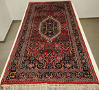 WB182 BIDJAR Red | שטיח צמר עבודת יד בסגנון בידג'אר פרסי  74x141 ס"מ