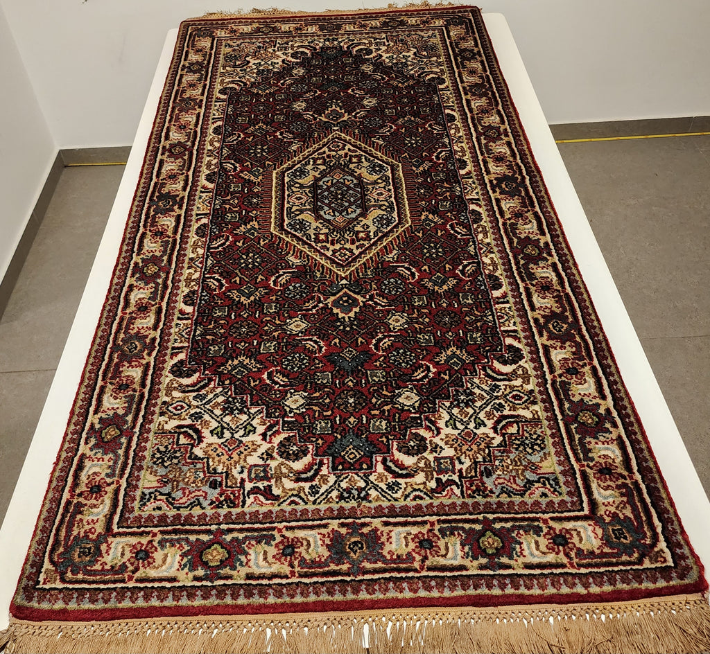 WB175 BIDJAR Red | שטיח צמר עבודת יד בסגנון בידג'אר פרסי  71x138 ס"מ