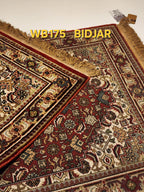 WB175 BIDJAR Red | שטיח צמר עבודת יד בסגנון בידג'אר פרסי  71x138 ס"מ