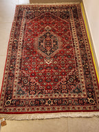 WC192 BIDJAR Red | שטיח צמר עבודת יד בסגנון בידג'אר פרסי  93x170 ס"מ