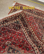 WC192 BIDJAR Red | שטיח צמר עבודת יד בסגנון בידג'אר פרסי  93x170 ס"מ