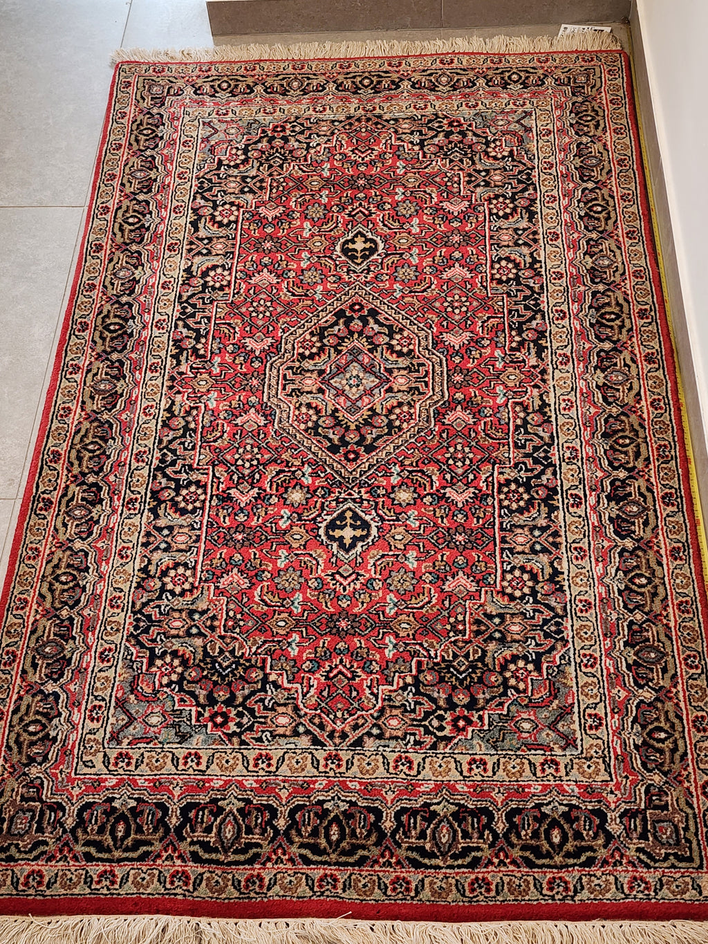 WC301 BIDJAR Red | שטיח צמר עבודת יד בסגנון בידג'אר פרסי  91x153 ס"מ