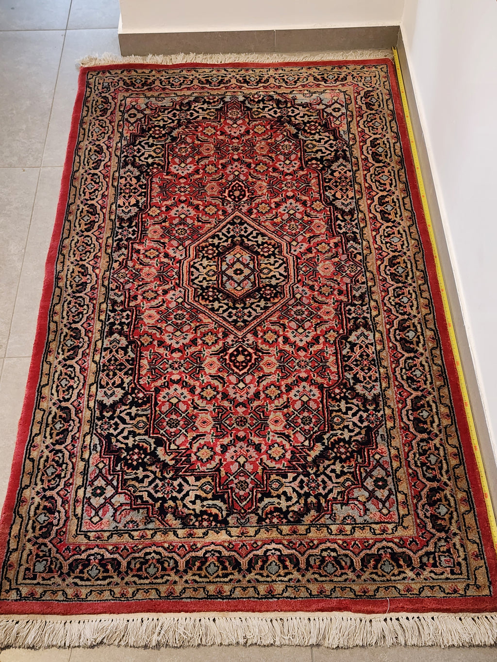 WC191 BIDJAR Orange | שטיח צמר עבודת יד בסגנון בידג'אר פרסי  86x155 ס"מ
