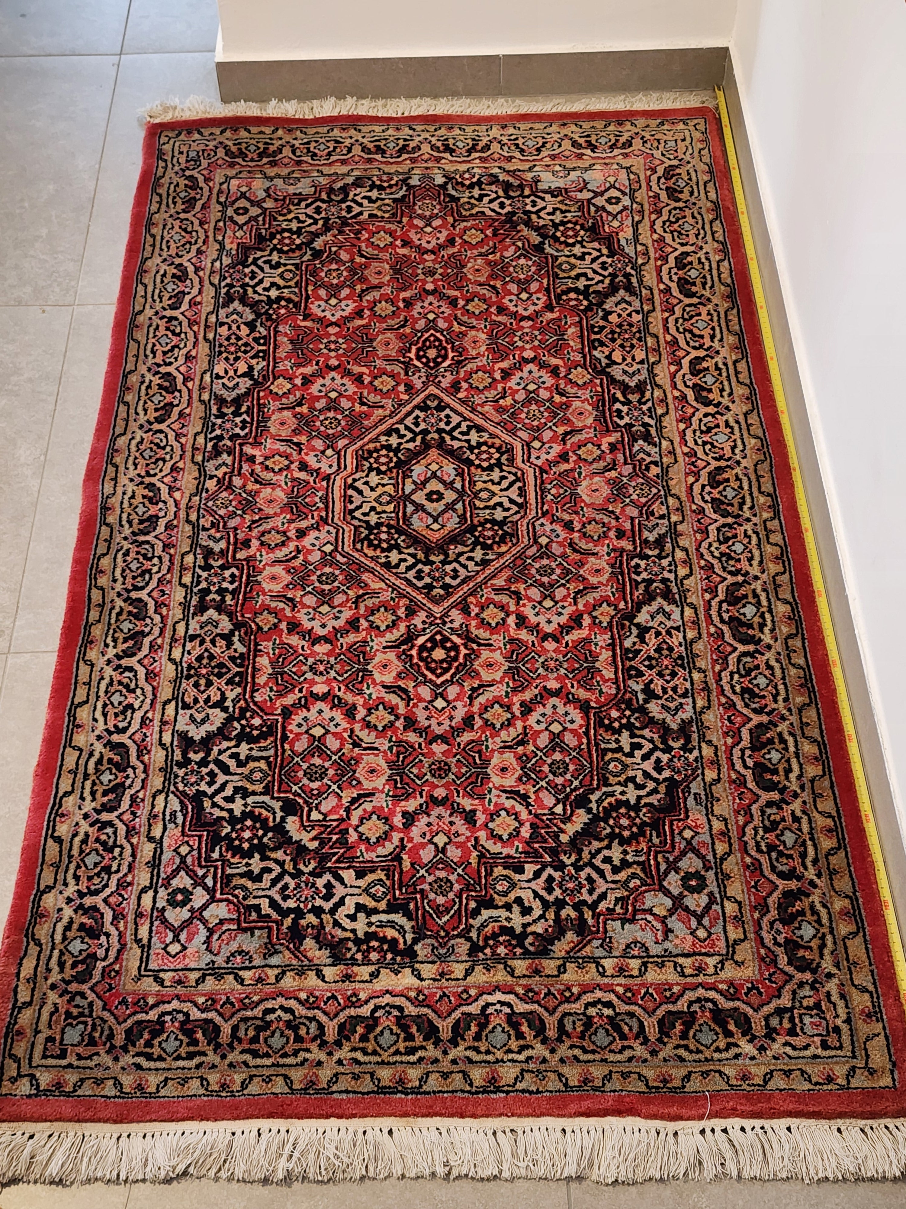 WC191 BIDJAR Orange | שטיח צמר עבודת יד בסגנון בידג'אר פרסי  86x155 ס"מ