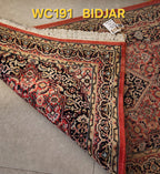 WC191 BIDJAR Orange | שטיח צמר עבודת יד בסגנון בידג'אר פרסי  86x155 ס"מ
