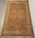 WD39 TABRIZ Orange | שטיח צמר עבודת יד בסגנון טבריז פרסי  119x178 ס"מ