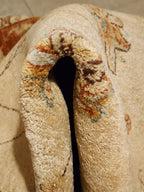 WE27 ZIEGLER Cream | שטיח צמר עבודת יד בסגנון זיגלר פרסי  155x192 ס"מ