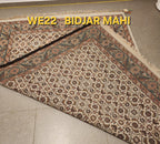 WE22 BIDJAR MAHI Cream | Hand-knotted Persian Bidjar style wool rug 170x236 cm