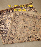 SLK325 KASHMIR ISFAHAN Orange | שטיח קשמיר משי עבודת יד איספהן 92x148 ס"מ