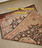 SLK326 KASHMIR Special ISFAHAN Blue | שטיח קשמיר משי עבודת יד איספהן ספישל 92x158 ס"מ