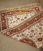 SLC337 SILK ISFAHAN | שטיח משי עבודת יד איספהן  100% 91x152 ס"מ