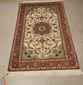 SLC336 SILK TABRIZ | שטיח משי עבודת יד טבריז 100% 91x152 ס"מ
