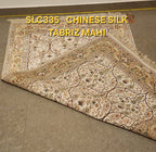 SLC335 SILK TABRIZ MAHI | שטיח משי עבודת יד טבריז מאהי 100% 90x151 ס"מ