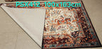 PSX412 Qum Persian Style Cream | שטיח קיר אומנותי מודפס בסגנון קום פרסי 3D פרסי 100X163 ס"מ