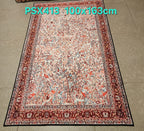 PSX413 Qum Garden Persian Style | שטיח קיר אומנותי מודפס בסגנון קום פרסי 3D פרסי 100X163 ס"מ