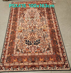 PSX415 Isfahan Tree of Life Persian Style | שטיח קיר אומנותי מודפס בסגנון איספהן פרסי עץ החיים 3D פרסי 100X163 ס"מ