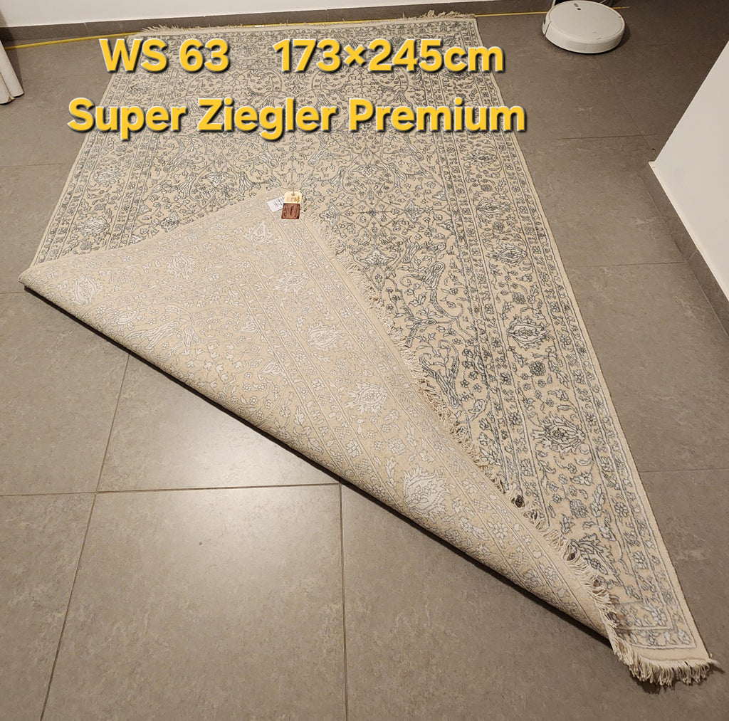 שטיח סופר זיגלר פרמיום עבודת יד WS63 Super Ziegler Premium.          גודל 173×245