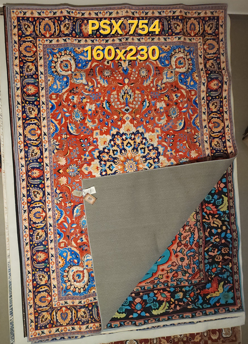 שטיח 100% פוליאסטר פרמיום בסגנון פרסי אוריינטלי  PSX 754 160X230