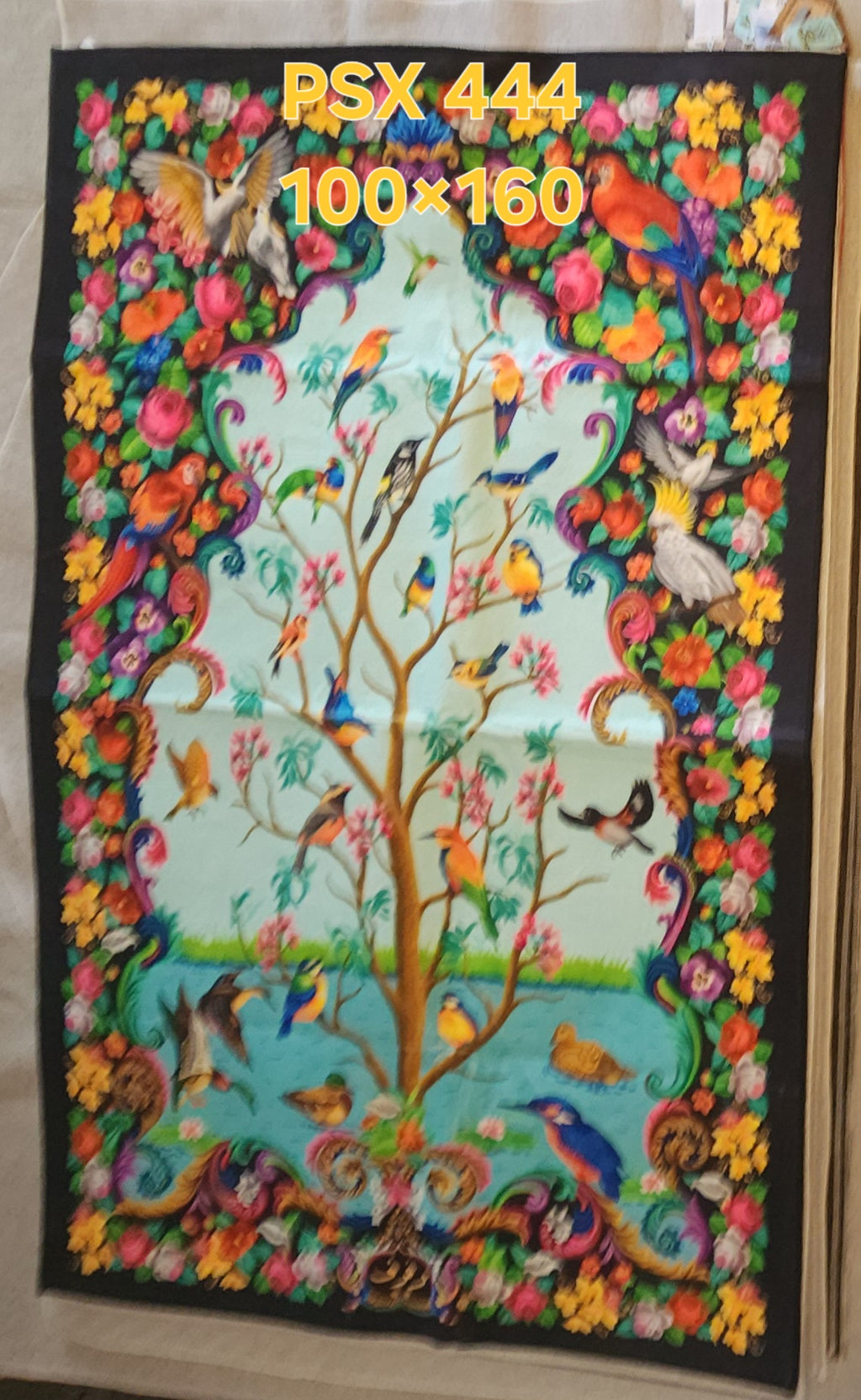 PSX 444 Printed Carpet Paradise Persian 100X160 | שטיח מודפס גן עדן פרסי 100X160
